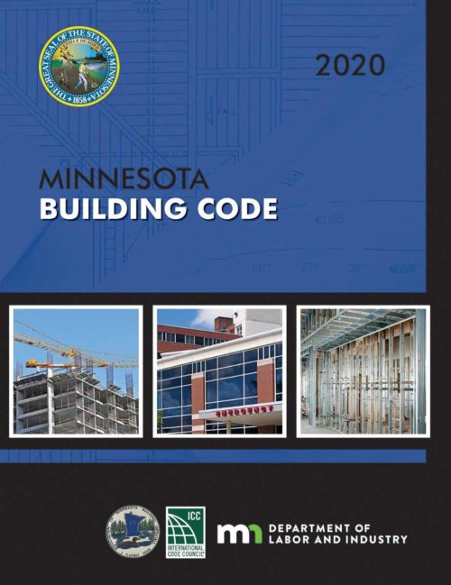 Minnesota CE: 2020 Minnesota Building Code Book